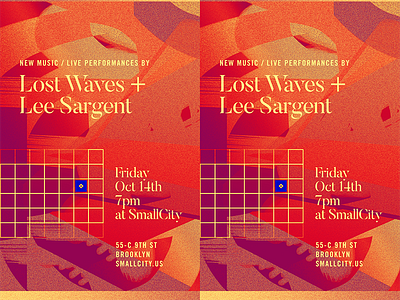 Lost Waves + Lee Sargent / Oct 14 Promo