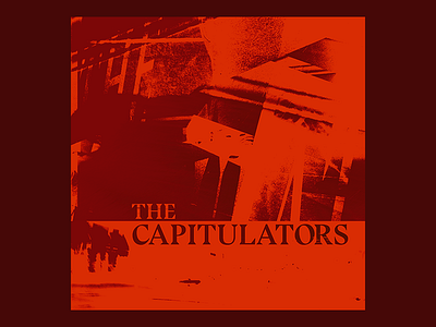 design in progress for a friend's new band cover dark fucked up fuzzy music the capitulators warm
