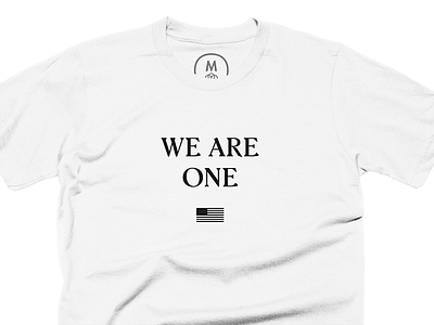 New on Cotton Bureau: We Are One 🇺🇸