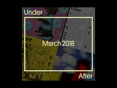 Under After’s studio playlist for March 2018. march mix moon playlist spotify under after