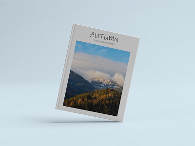 Autumn book cover autumn blue book cover book covers book design cover cover design creative design graphic graphic design new white