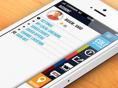 App UI Design app design graphic design interface design iphone iphone 5 mobile app splash ui user interface ux
