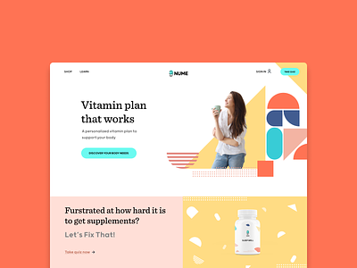 Vitamin Plans website