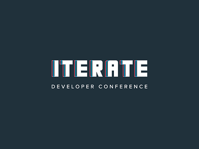 Logo and branding: Iterate Developer Conference