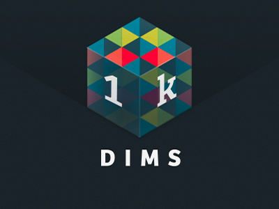 1kdims.com logo logo webdesign