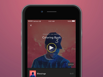 Music App Interface