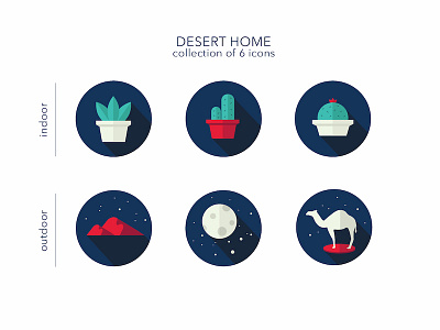 Desert Theme Icons