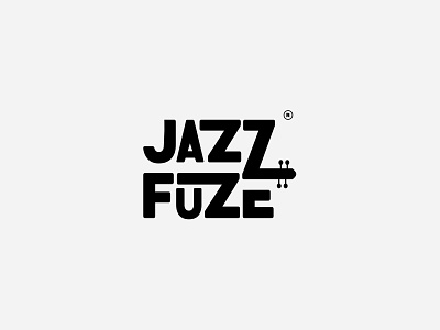 Jazz Fuze Logo brand branding branding design logo logodesign logotype minimal simple