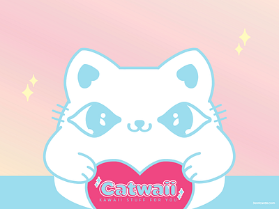 Catwaii - Old mascot