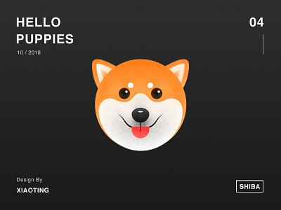 Hello Puppies_04 dog illustration design