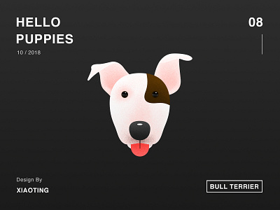 Hello Puppies_08 dog illustration design