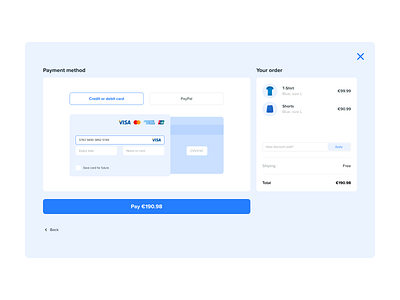 Card payment card checkout payment ui ux webdesign