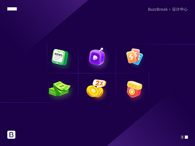 BuzzBreak_Reward small icon ui