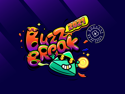 BuzzBreak东南亚网赚产品的一个潮流小配图 animation ui