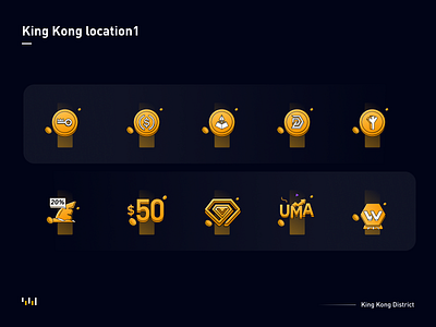 King Kong location1 graphic design ui