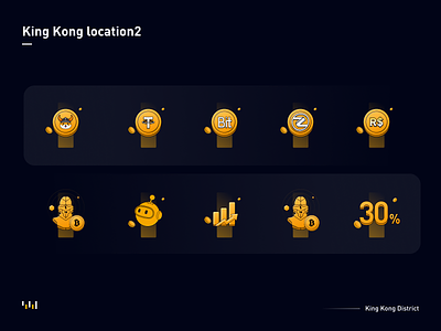 King Kong location2 graphic design ui