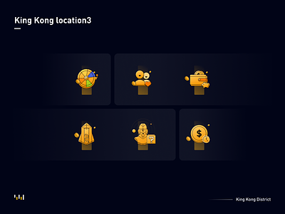 King Kong location3 graphic design ui