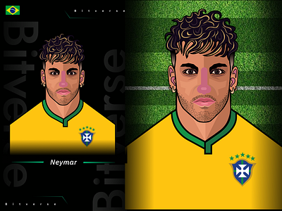 World Cup Series - Karim Neymar graphic design