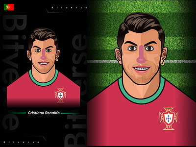 World Cup Series - Cristiano Ronaldo graphic design