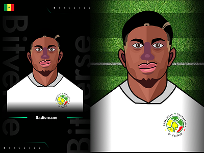 World Cup Series - Karim Sadiomane graphic design