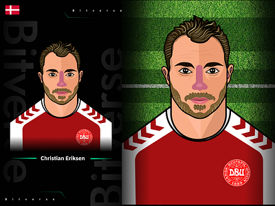 World Cup Series - Karim Christian Eriksen graphic design
