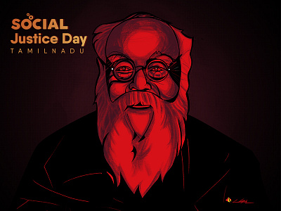 Social Justice Day -Tamilnadu art digital painting illustration painting photoshop art
