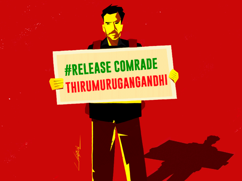 TMG activist gif gif animation may17 may17 movement protest release thirumurugan gandhi symbol of protest thirumurugan gandhi