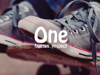 One Human Project landing ui ux