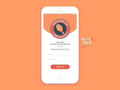 Daily UI #Sign up