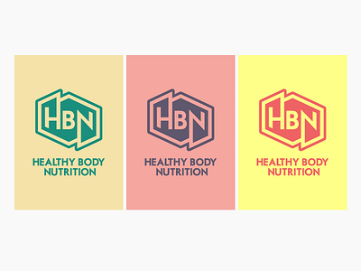 HBN Logo art beautiful brand branding colourful design identity logo