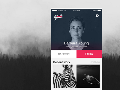 Yuth app feed interaction interface ios mobile social