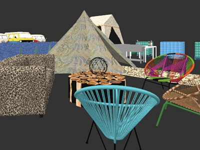 AfrikaBurn Dreamers Camp chill area 2020