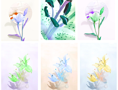 Botanical Shoot album artwork botanical design