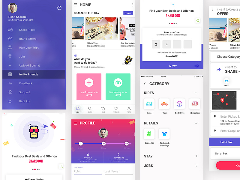 Discount and Special Deals App Design by Dev Design on Dribbble