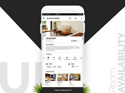 Dribble Room Availability Ui booking hotel room search