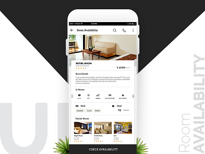 Dribble Room Availability Ui