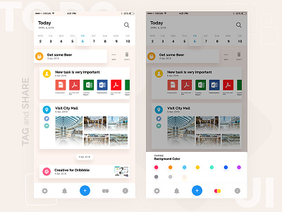 Todo List Ui Dribbble