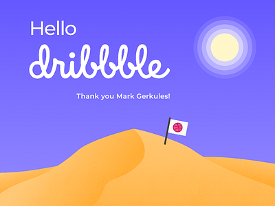 Hello Dribbble!