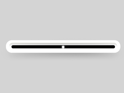 Temperature Indicator monochromatic skeuomorph ui