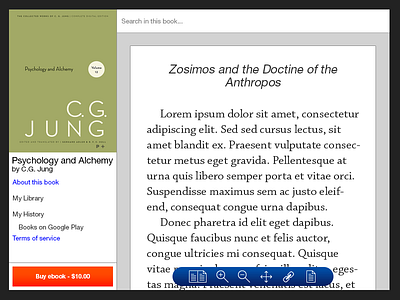 Google Books UI