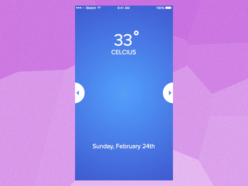 Happy Weather App after effects anim animation happy illustrator ui weather