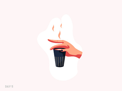 Lets have some TEA adobe illustrator character colors dribbble flat vector