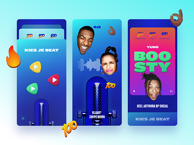 WordSMINT - The Flow ai app artists branding campaign commercial design mobile music rapping recording singing ui ux