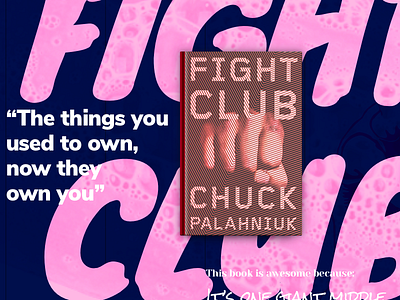 Fight Club book experience typo visual