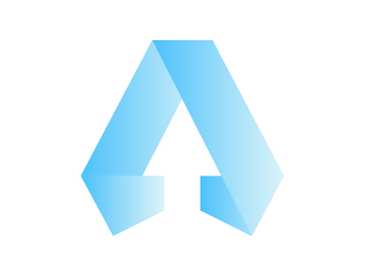 A+ arrow Gradient Logo