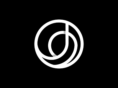 Monogram logo D ''Dynamic Wave'' brand branding construction design identity logo monogram stationary visual
