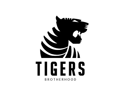 Tiger BrotherHood animal branding design icon illustration king logo typography vector