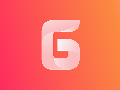 G Gradient logo agency app brand branding color colorful construction design gradient icon identity illustration mark stationary typography ui ux vector visual web