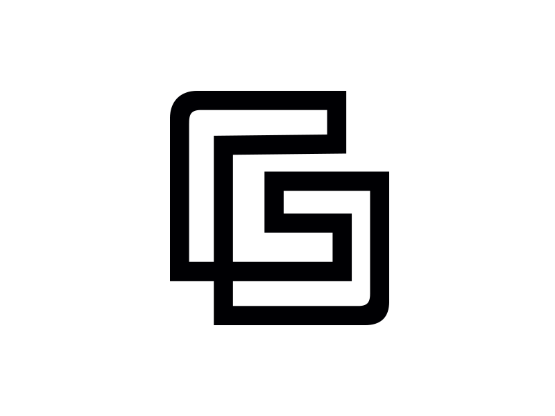 A monogram logo C + G by BrainBrand on Dribbble