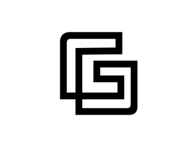 A monogram logo C + G agency app brand branding colorful construction gradient icon identity illustration logo mark monogram stationary typography ui ux vector visual web
